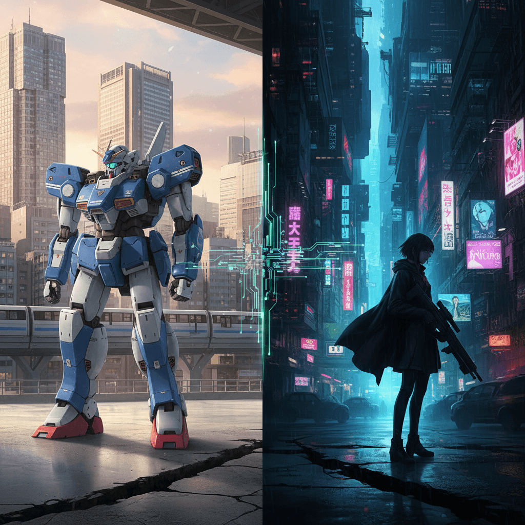 パトレイバーと攻殻機動隊:違い・繋がり・どっちが先?SF名作徹底比較ガイド