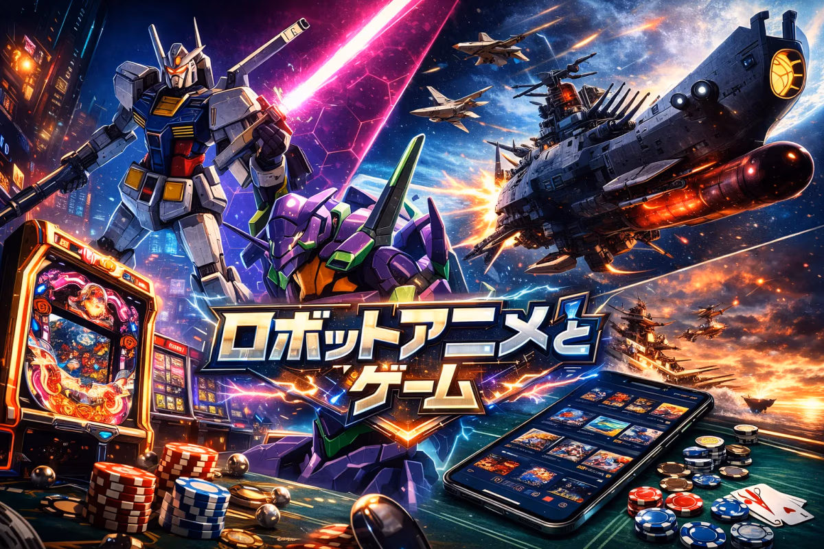 ロボットアニメ×パチンコゲームを自宅で楽しむ方法!人気タイアップ作品まとめ